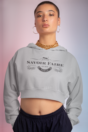 CSF CROP TOP HOODIE